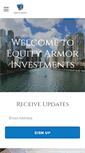 Mobile Screenshot of equityarmorinvestments.com